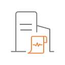 Topographie de façade de bâtiment