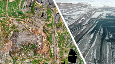 Aerial mapping with UAV LiDAR from CHCNAV to drive mine productivity