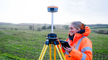 Mesures statiques GNSS dans le domaine de la topographie et de la construction