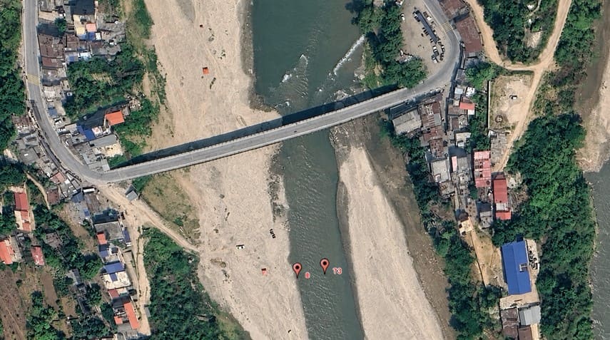 Gauging the Hutkesi River with a RiverStar RS1200 ADCP