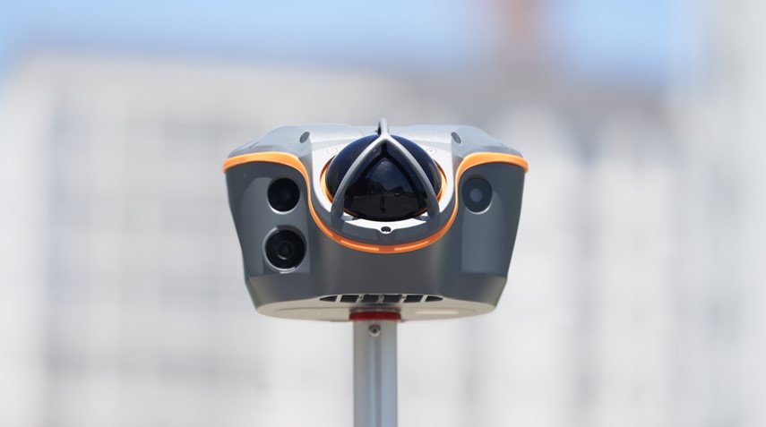 Récepteur CHCNAV ViLi i100 Visual-LiDAR pour la topographie GNSS avancée.