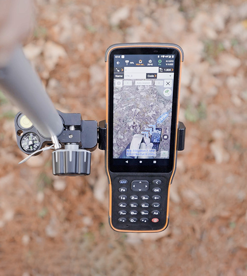 ARビジュアルナビゲーションとステークアウト