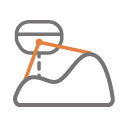 Nuvem de pontos 3D Cálculo de terraplenagem