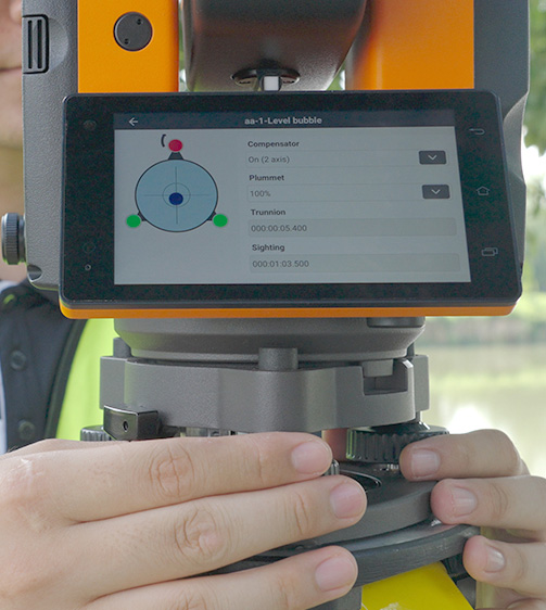 Compensation double axe avancée