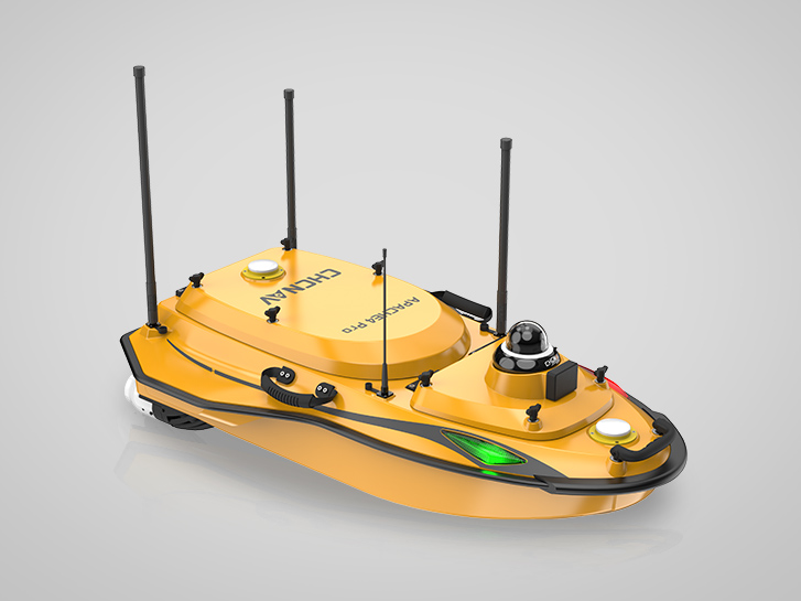 Apache 4 Pro USV for bathymetric surveying and mapping