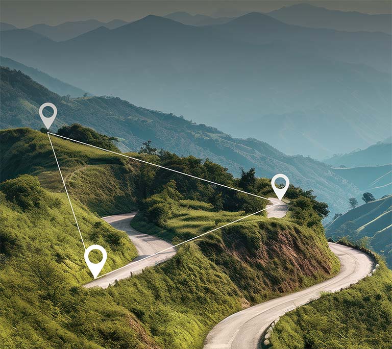 Services de correction CHCNAV pour le positionnement et la navigation.