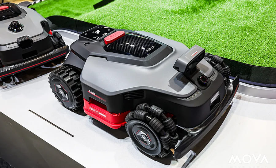 MOVA NAVAX 5000 AWD intelligent robotic lawn mower unveiled at ces 2026