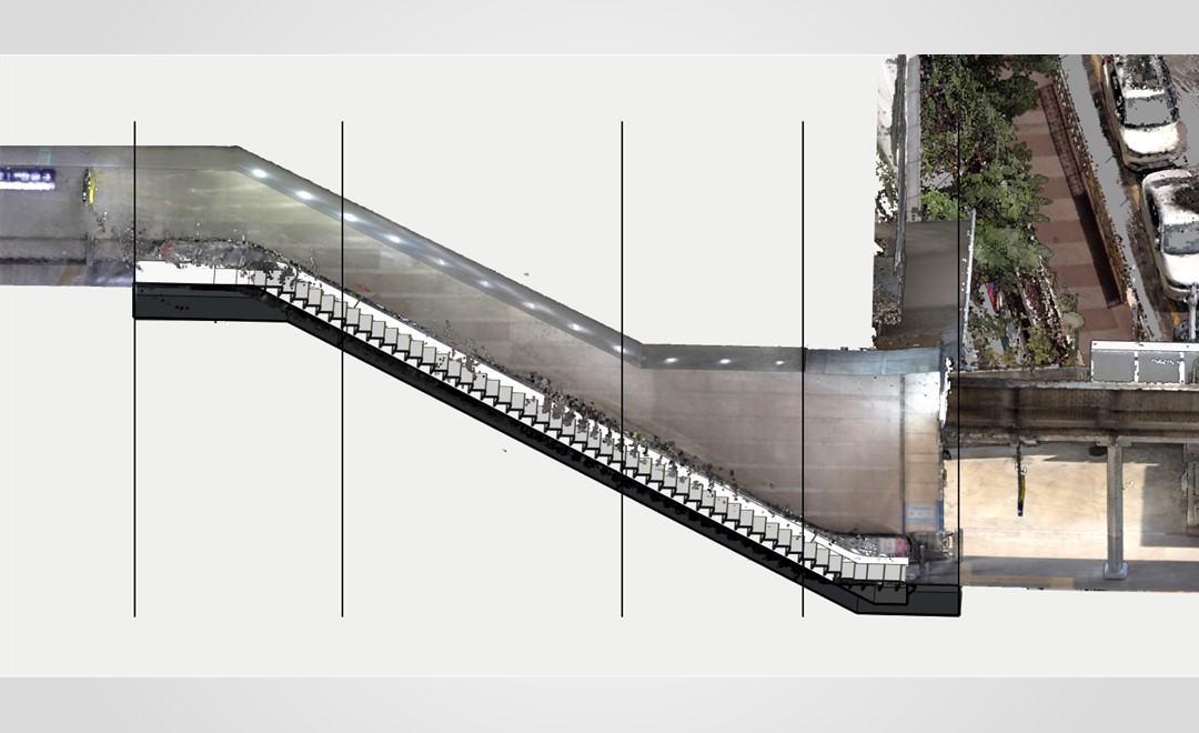 Abgleich von BIM-Modellen und Vergleich von Punktwolken für die Fachwerkplanung.