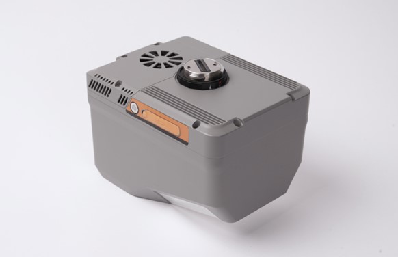 AlphaAir 6 montado en el UAV X500 durante una misión de cartografía urbana