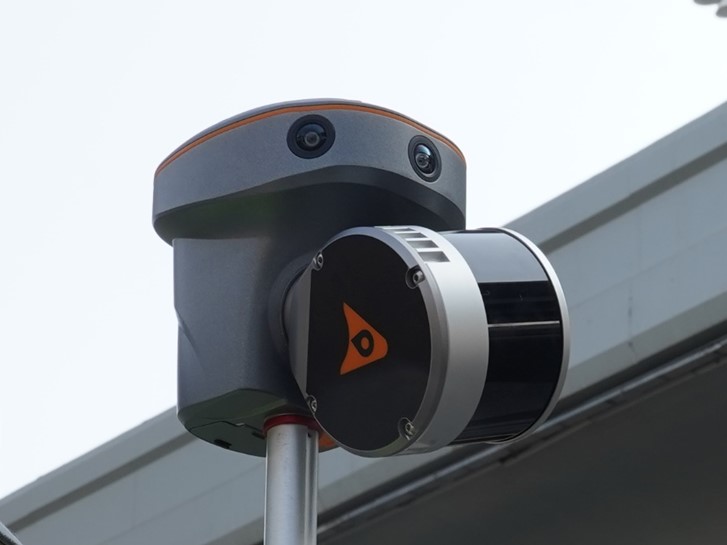 Escáner láser 3D SLAM portátil RS10 con GNSS RTK