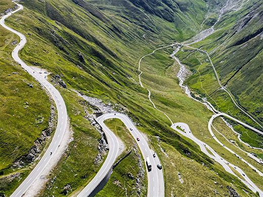 GNSS sensors for slope stability monitoring and landslide prevention.