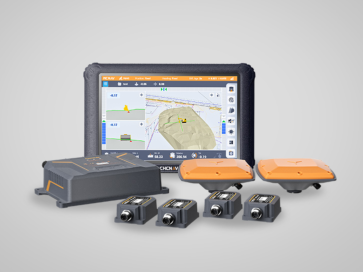 TX73 machine control system providing real-time excavator guidance 