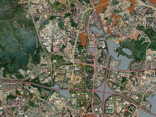 CHCNAV GNSS equipment for accurate topographic surveying and mapping