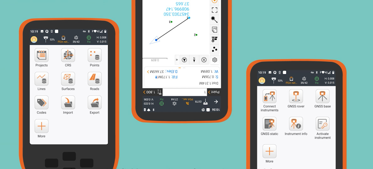 LandStar: Android Surveying and Mapping App with Advanced