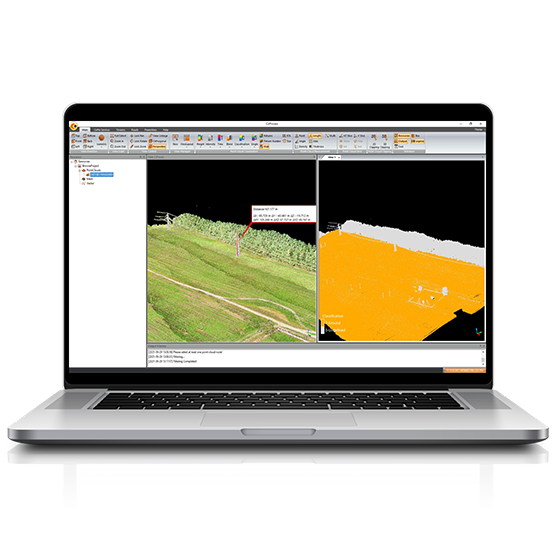 CoProcess: Software avançado de processamento de dados LiDAR