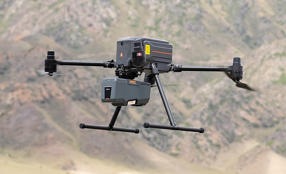 UAV X500 con AlphaAir 15 Pro para cartografía LiDAR aerotransportada 