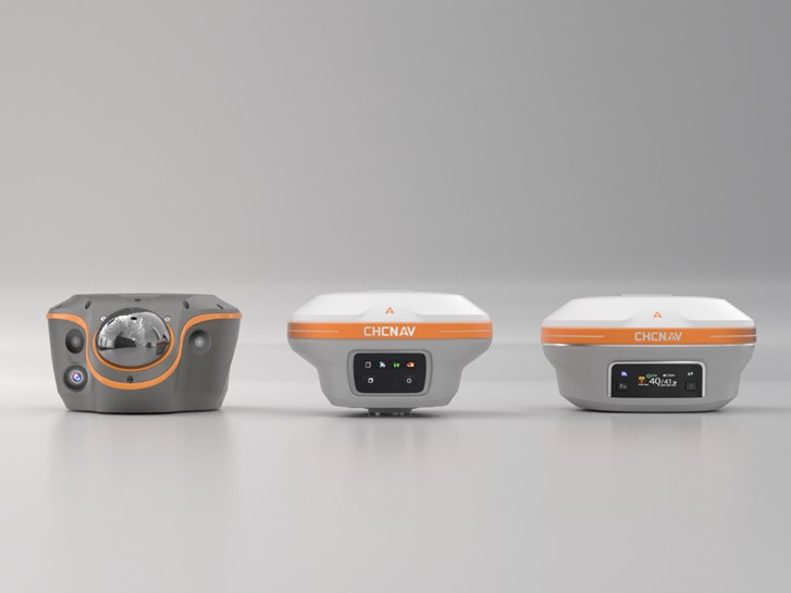 Antenas inteligentes GNSS e receptores RTK da CHC Navigation para levantamento topográfico profissional, incluindo IMU-RTK e modelos de posicionamento visual
