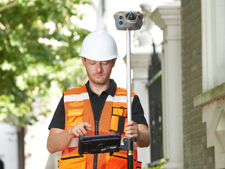 ViLi i100 Visual-LiDAR GNSS RTK receiver for surveying and mapping