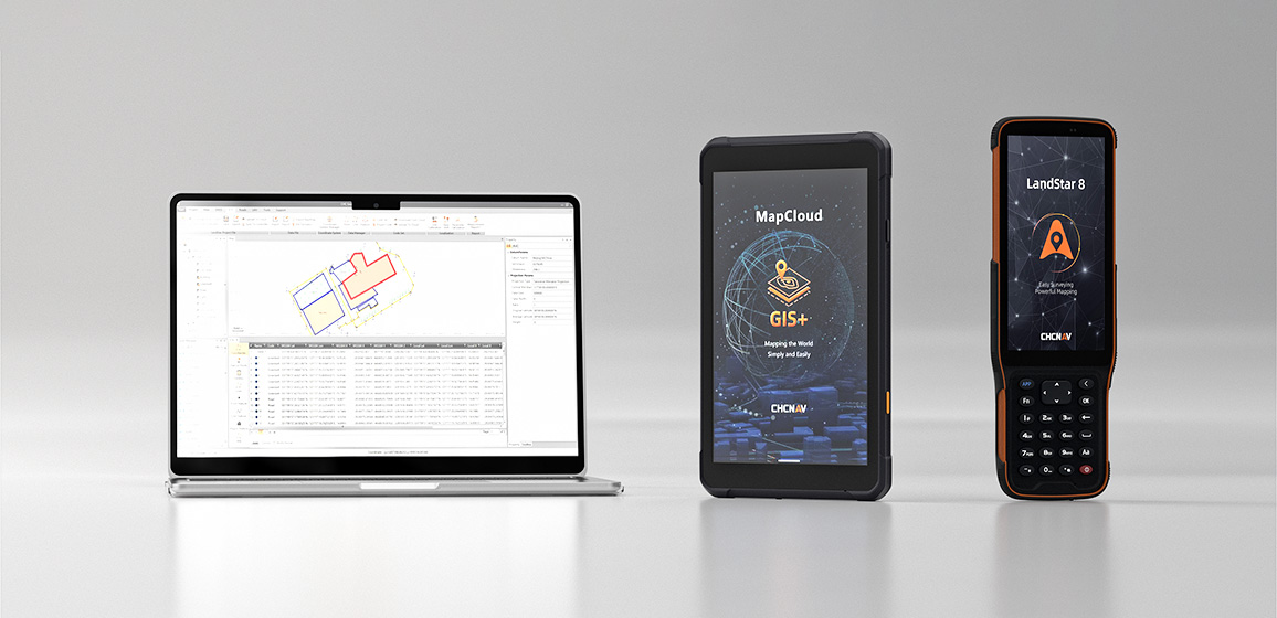 Software de topografia da CHCNAV.