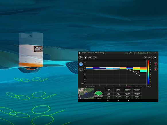 RS3600D - ADCP compact et performant pour les missions hydrologiques.